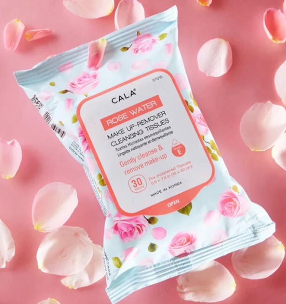 Cala Makeup Remover Wipes Tissue Cleanser: Retinol