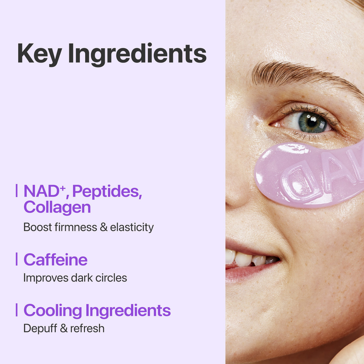 Numbuzin No.9 NAD+ Collagen Under Eye Patches (5 Pairs)