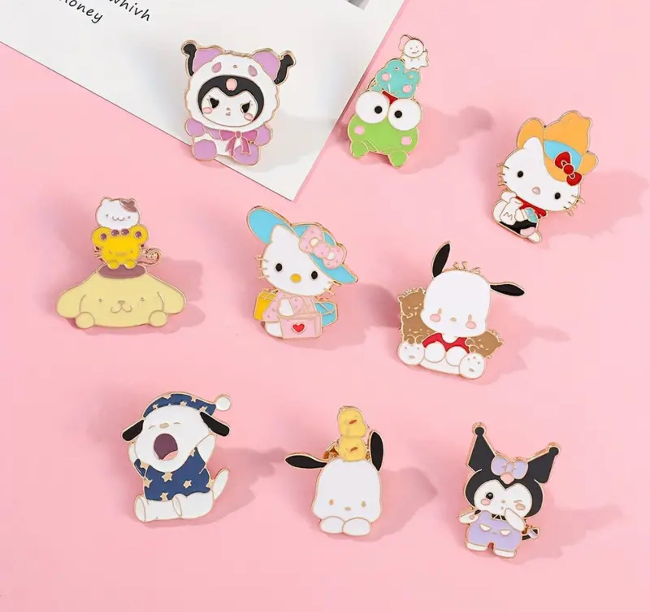 Sanrio Character Enamel Pin