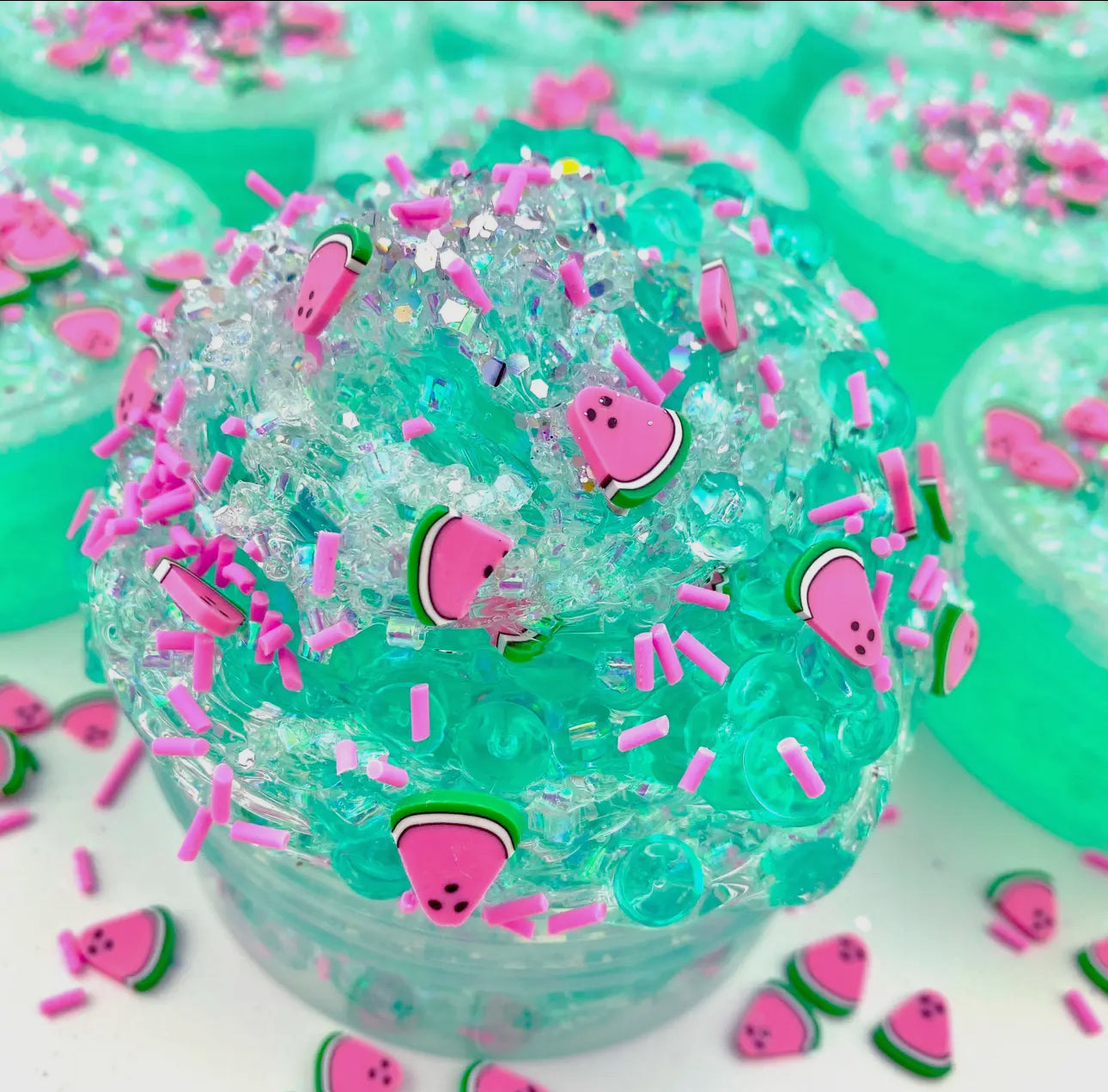 Kawaii Slime Co. Watermelon Sugar Fishbowl Slime