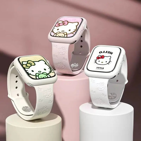 Hello Kitty Soft Silicone Watch Strap