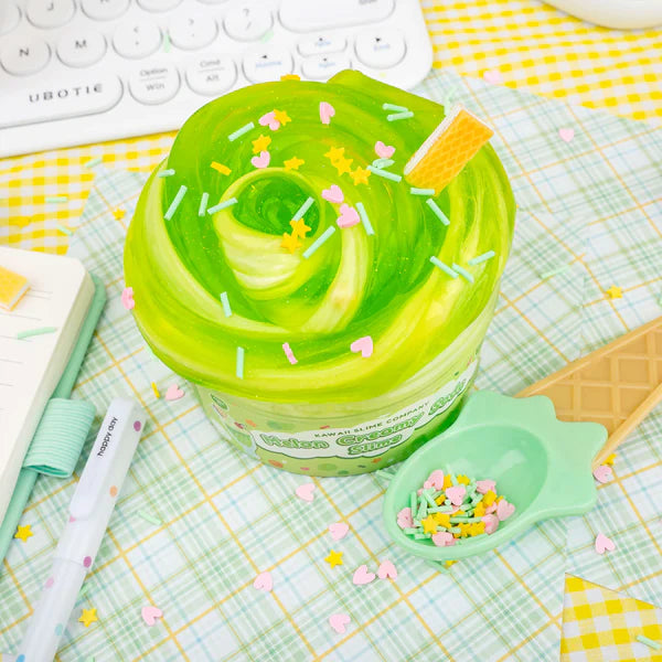 Kawaii Slime. Co. Melon Creamy Soda 2 in 1