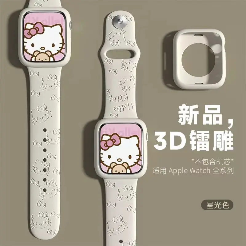 Hello Kitty Soft Silicone Watch Strap