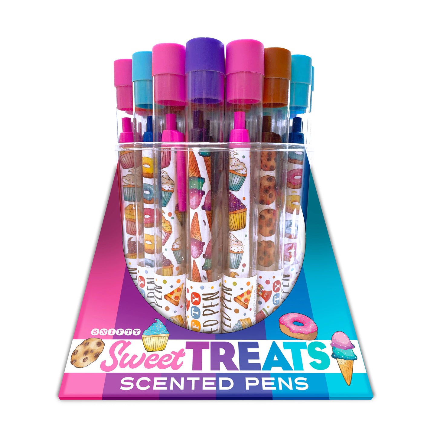 SCENTED PEN DISPLAY - SWEET TREATS