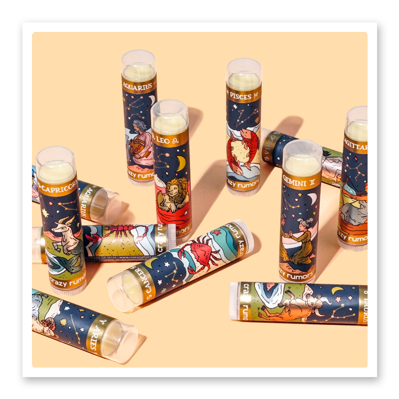 LIBRA Zodiac Lip Balm