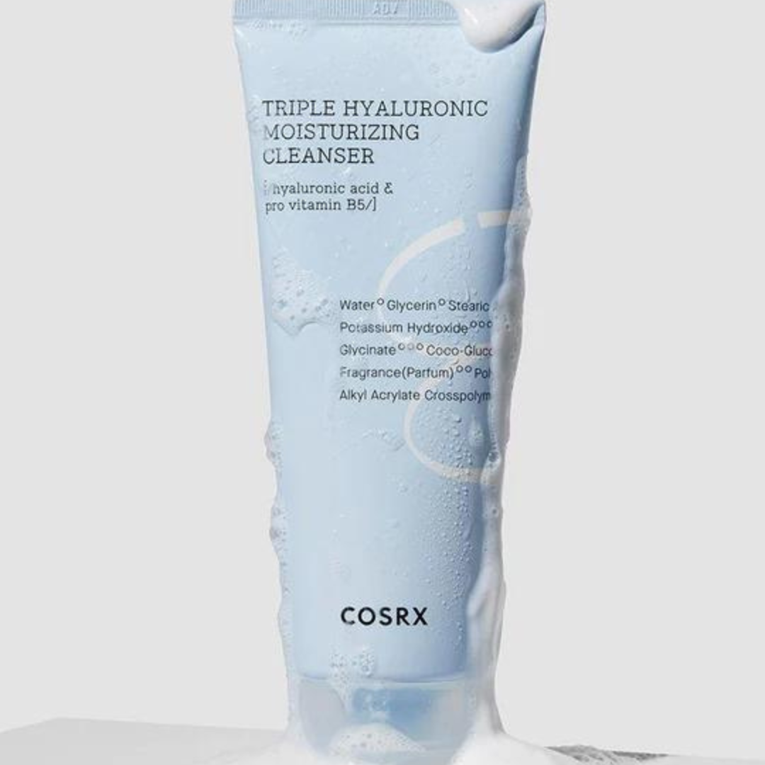 COSRX Moisturizing Hydrium Triple Hyaluronic Face Cleanser