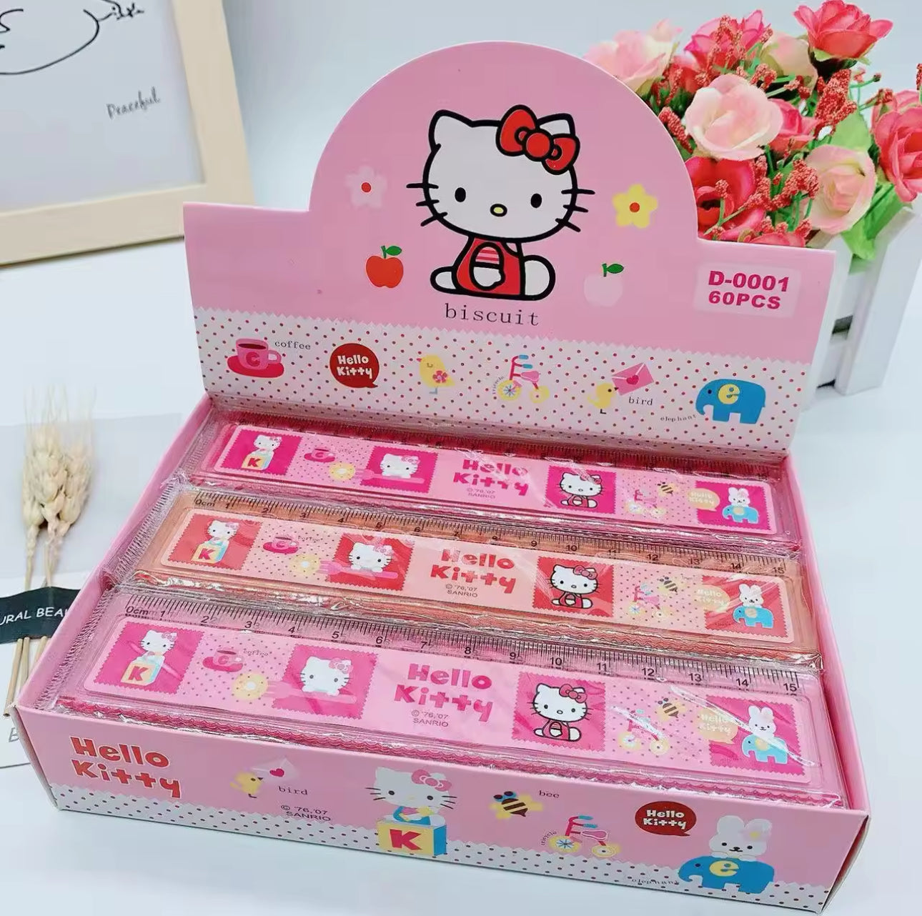 Hello Kitty Cafe Biscuit Ruler