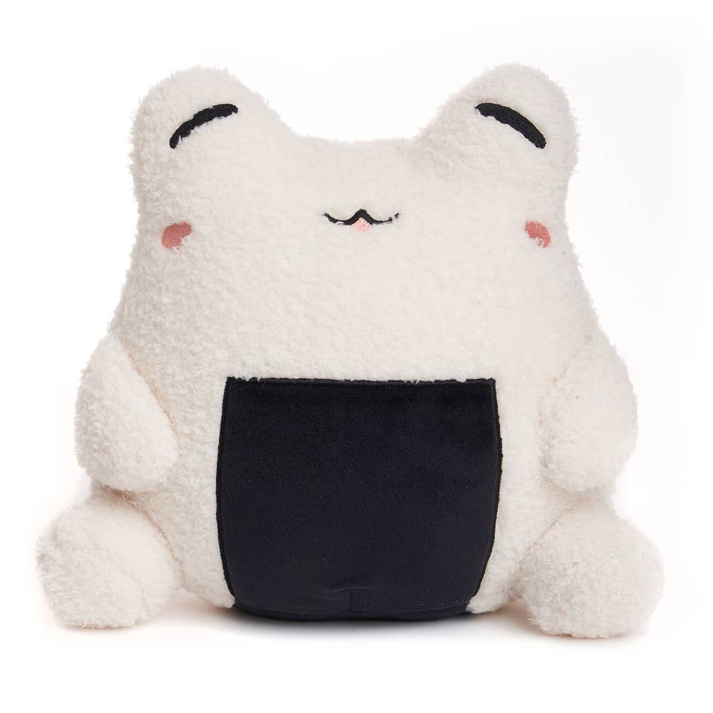 Soft Cute Kawaii Wawa Rice-Ball Frog Plushie)