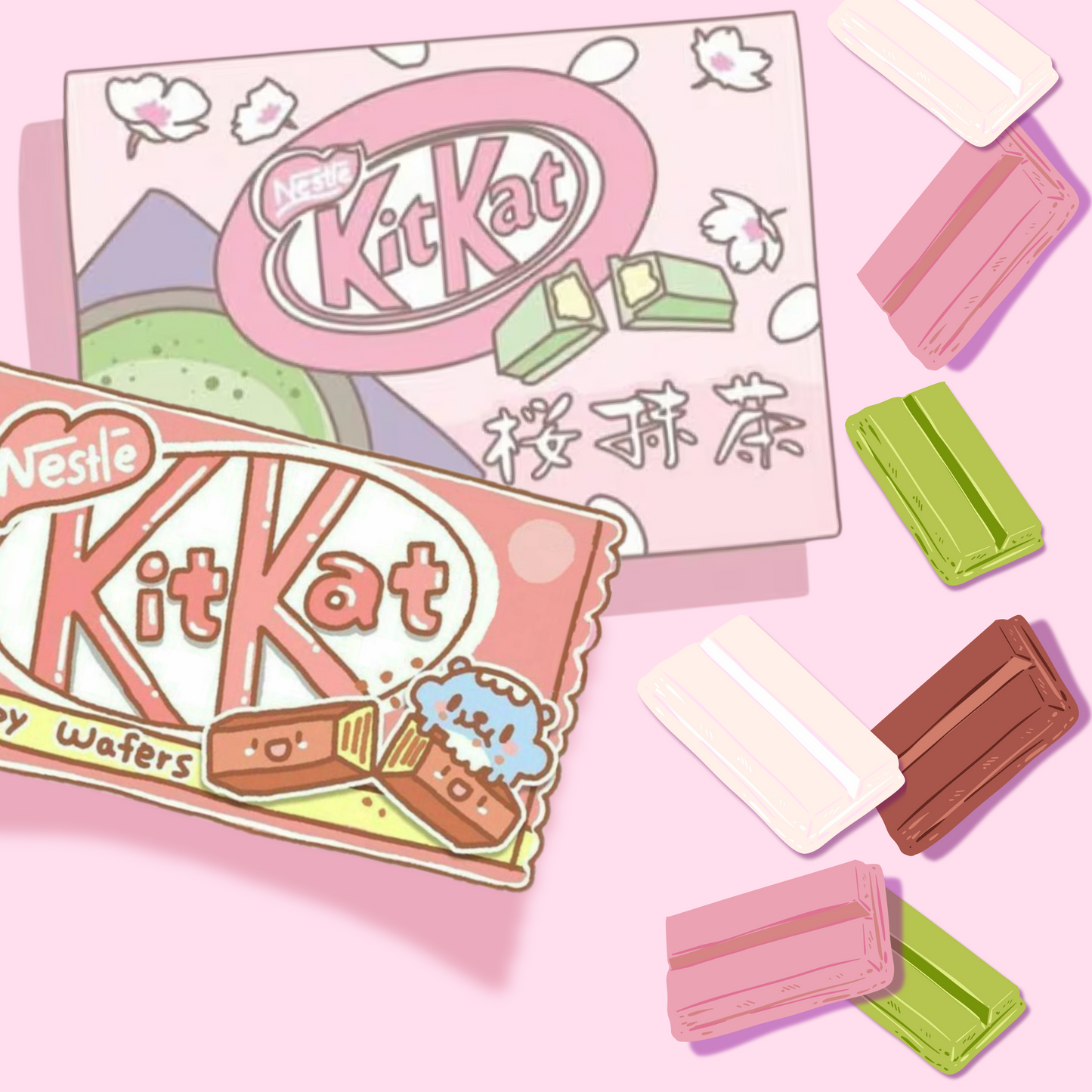 KitKat made in JAPAN Assorted Single Mini