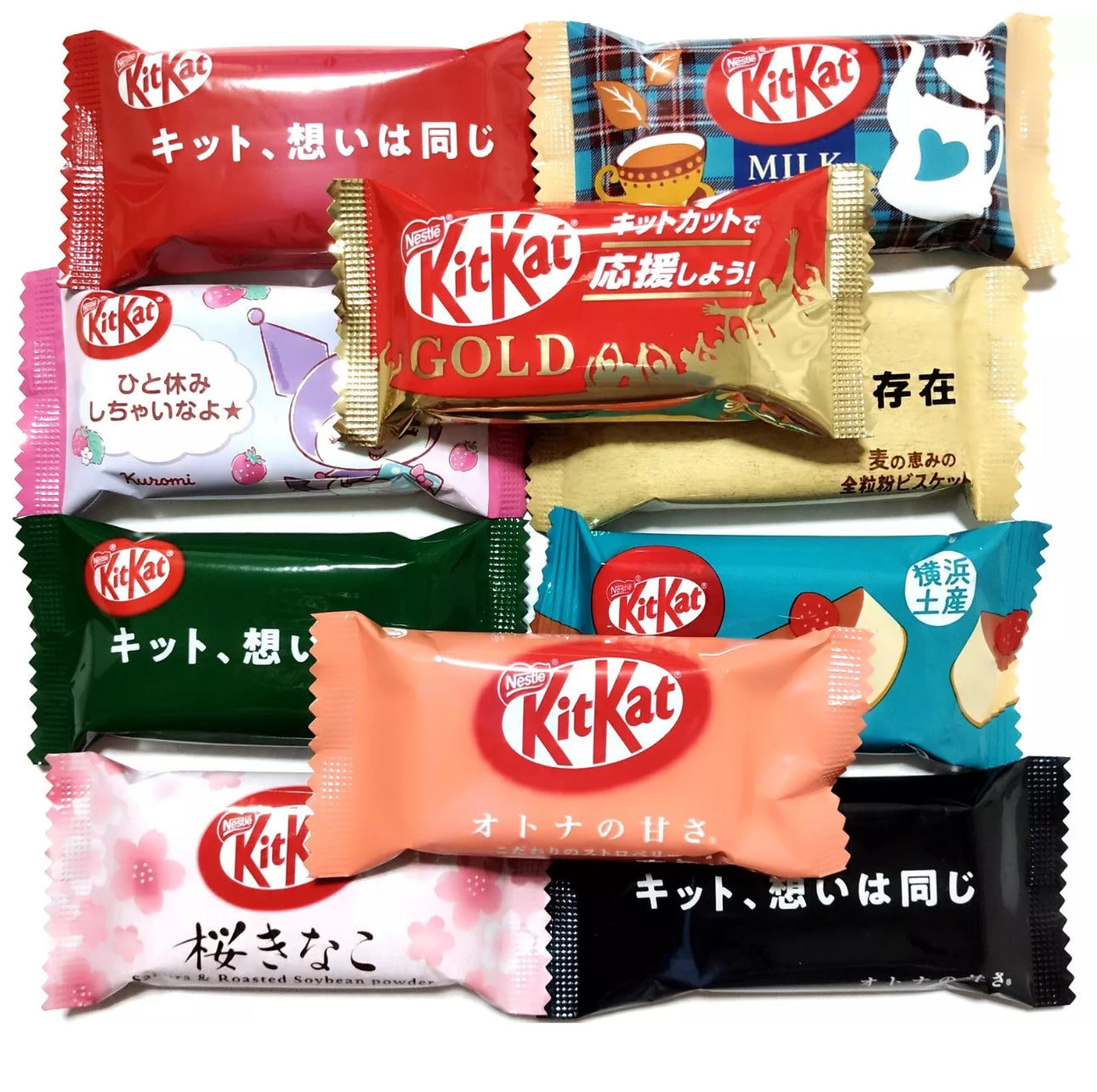 KitKat made in JAPAN Assorted Single Mini