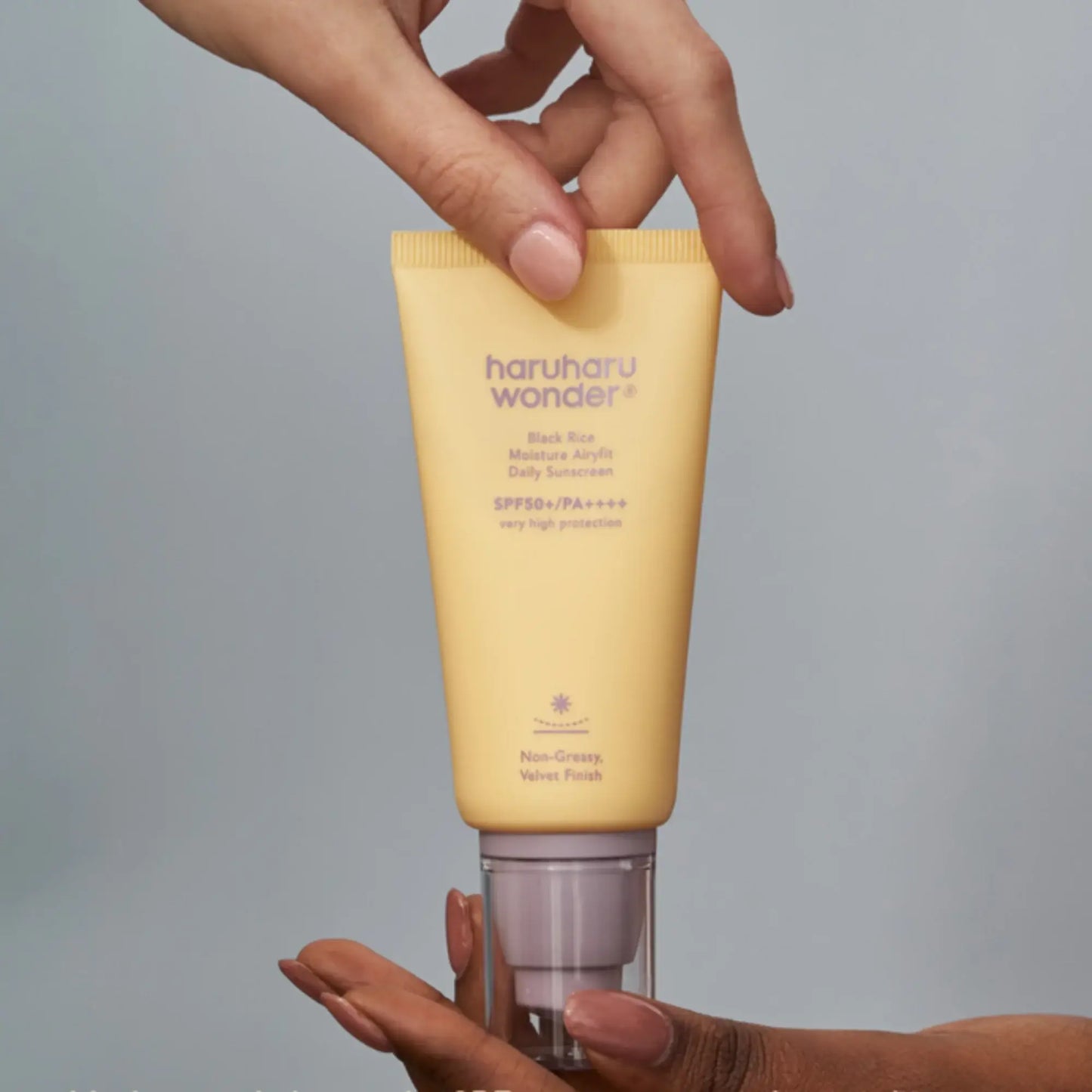 HARUHARU WONDER Black Rice Daily Sunscreen Unscented SPF 50: Pure Mineral