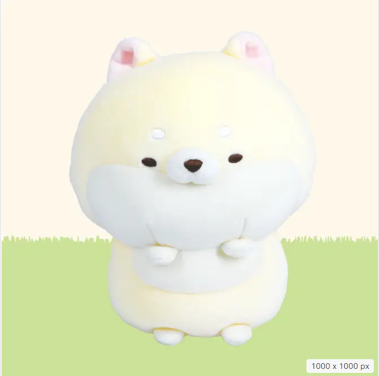 Japanese Plush SITTING SHIBA Series