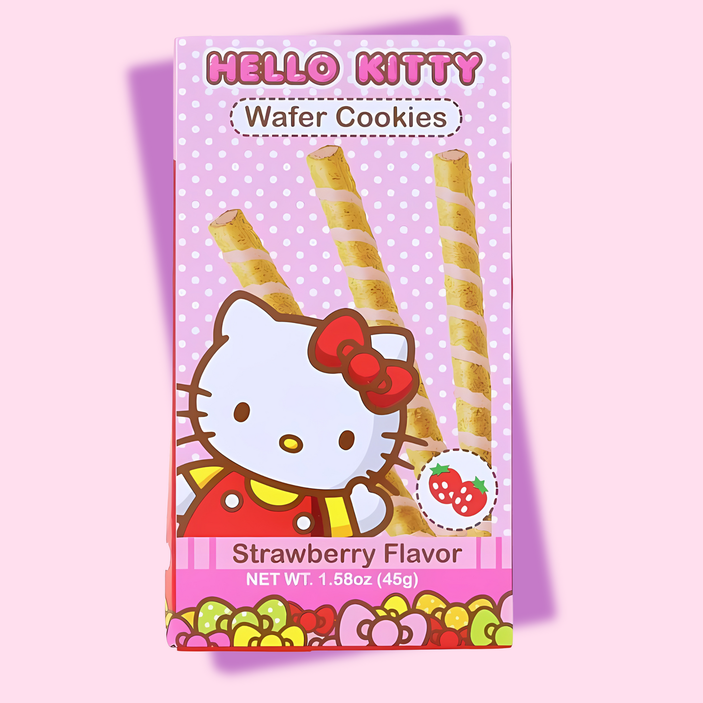 Hello Kitty stawberry Wafer Cookies