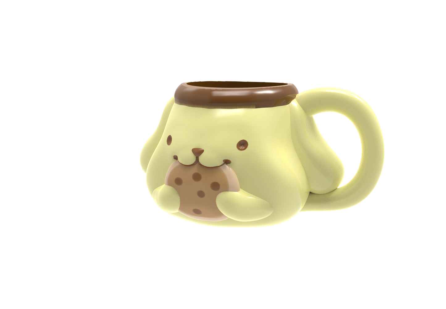 Sanrio Pompompurin Ceramic 3D Sculpted Mug