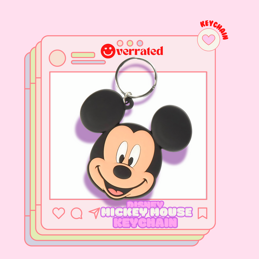 Mickey Mouse Head Keychain