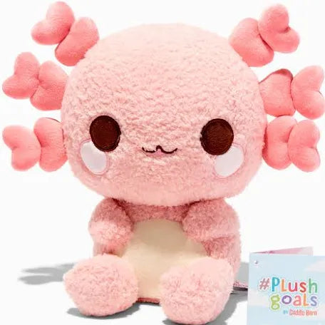 Kawaii Lottie Keychain Pink Axolotl Plush