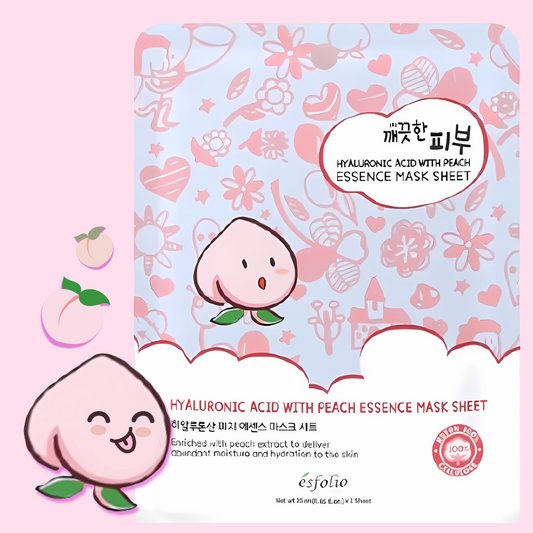 Esfolio Essence Peach Sheet Mask