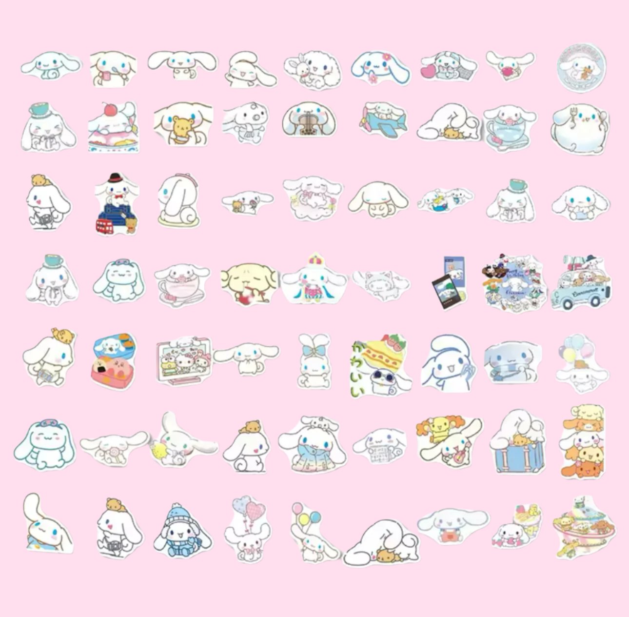 Cinnamoroll 60 pcs Sticker Set