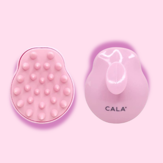 CALA PINK Scalp Massaging Shampoo Brush
