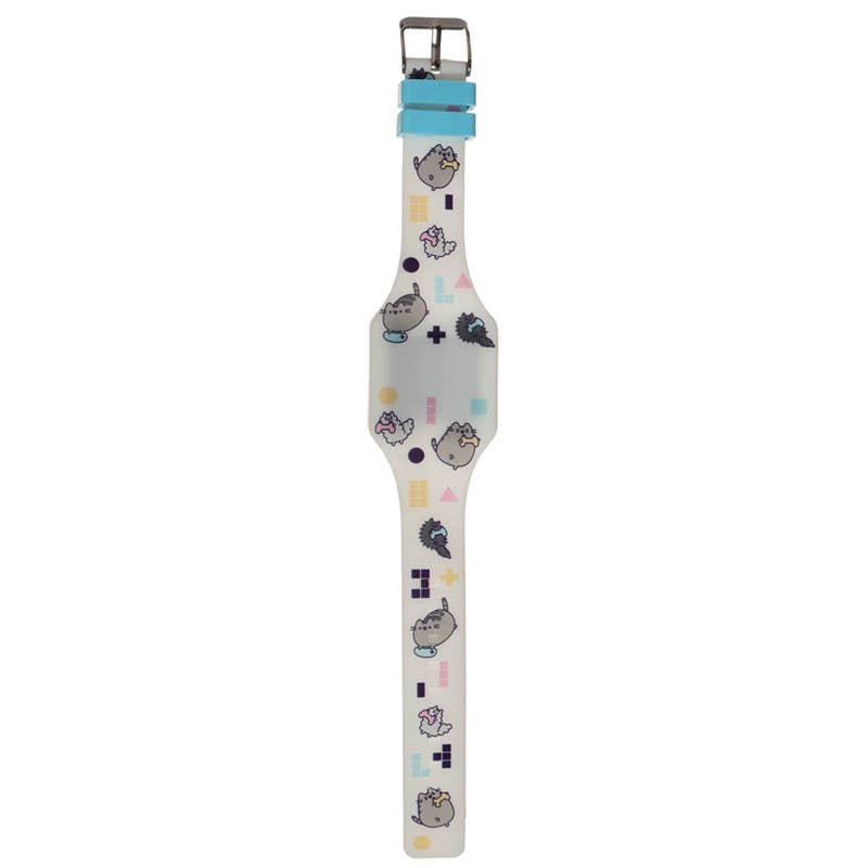 Pusheen Cat Silicone Digital Watch White