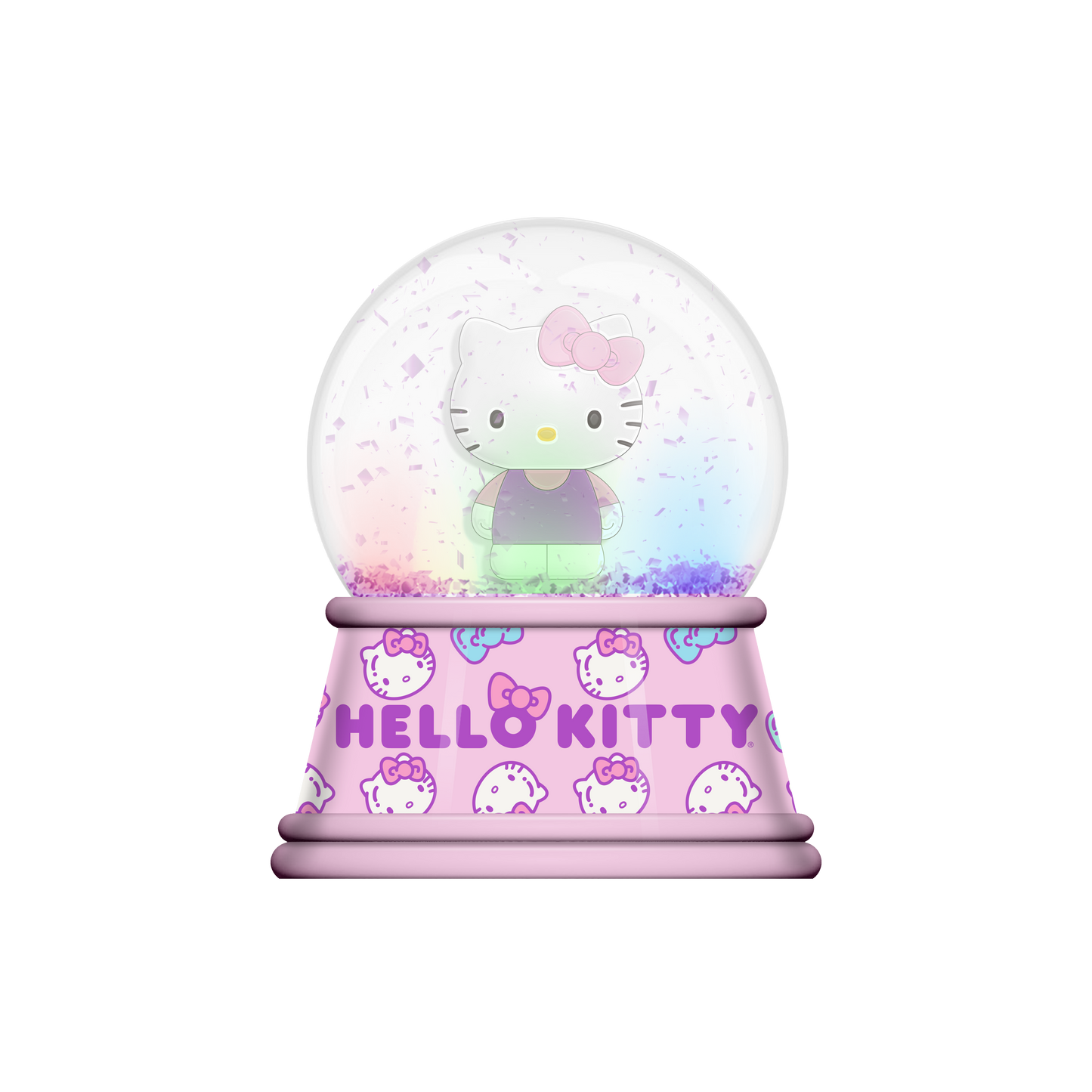 Hello Kitty 100mm Light Up Snow Globe