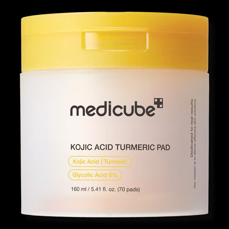 Medicube Kojic Acid Turmeric Toner Pad