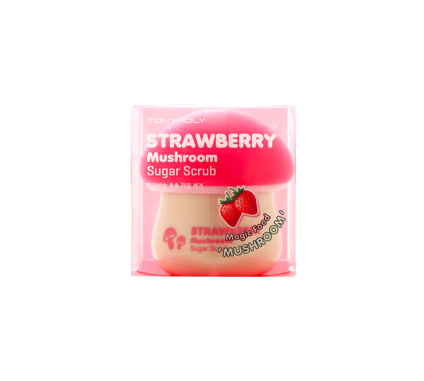 Magic Food Strawberry Mushroom Sugar Scrub