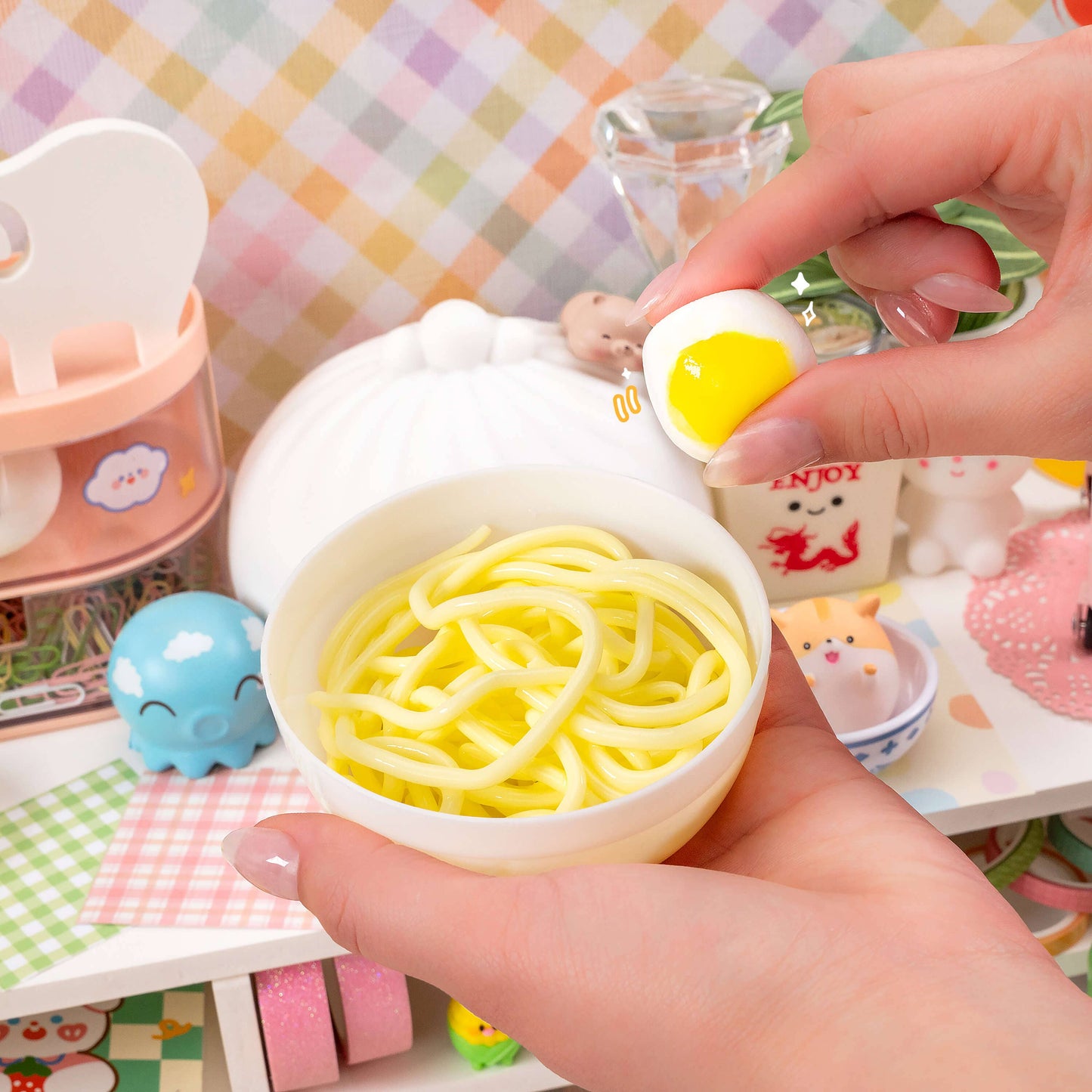 Kawaii Slime Co. Instant Ramen Noodles Slime Science Kit