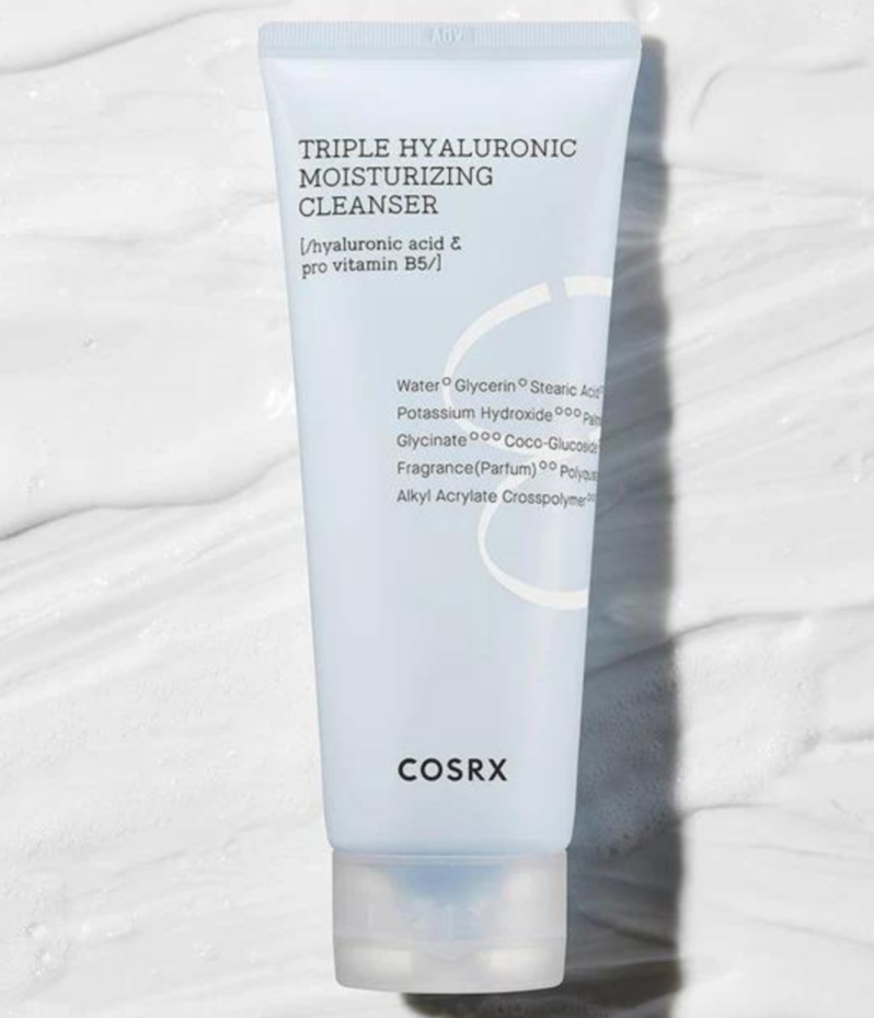 COSRX Moisturizing Hydrium Triple Hyaluronic Face Cleanser