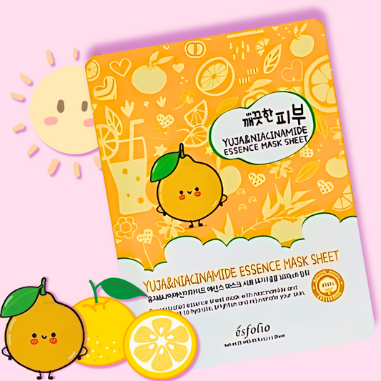 Esfolio Essence Mask Sheet Yuja & Niacinamide