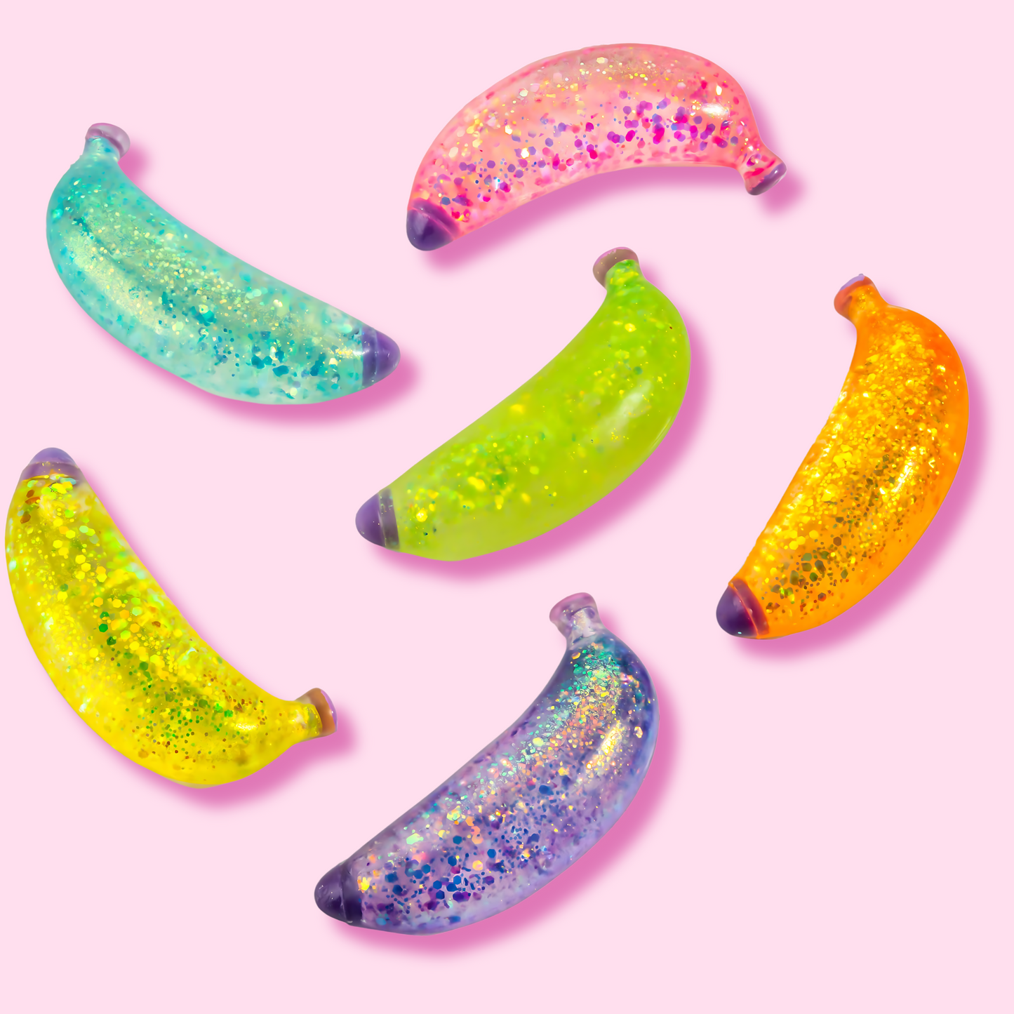 Gummy 3D Kawaii Banana Sensory Squishy Toy