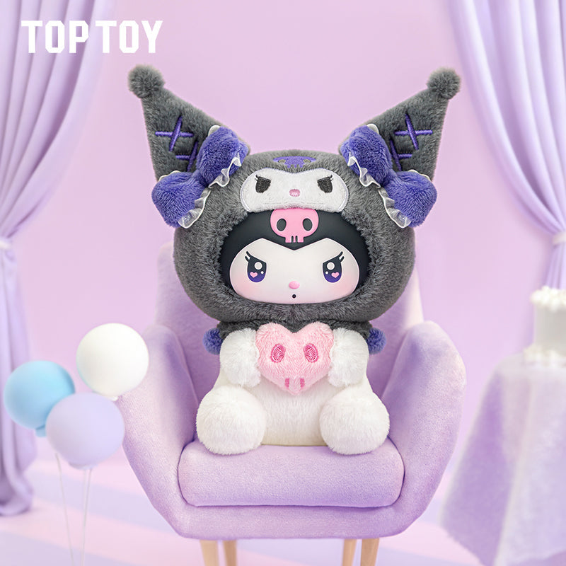 Top Toy Sanrio Characters Kuromi Party Keychain Series Plush Blind Box