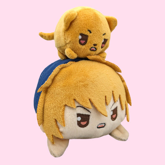 Fruits Basket - Kyo Soma Winter Uniform & Cat 2 Plush Set