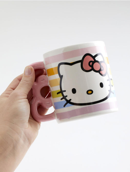 Hello Kitty 20oz Mug with Sculpted Bow Handle