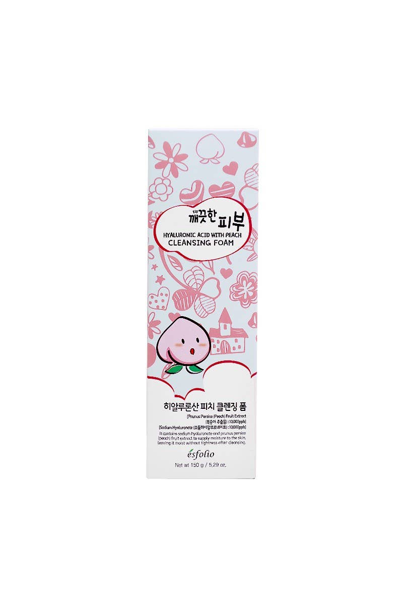 Esfolio Peach Cleansing Foam