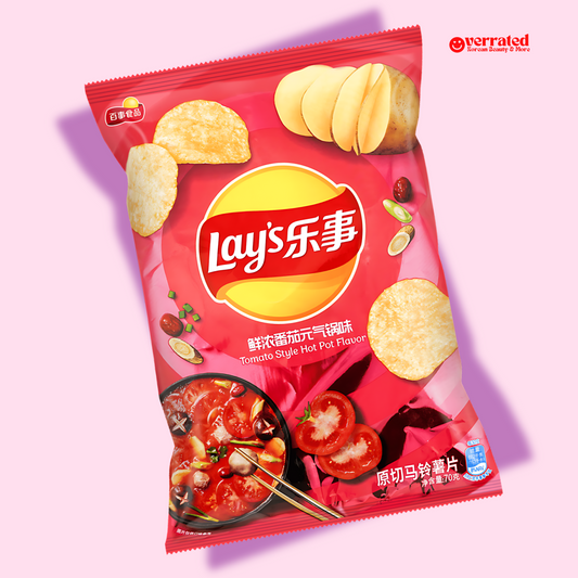 Tomato Hot Pot Lay's Potato Chips