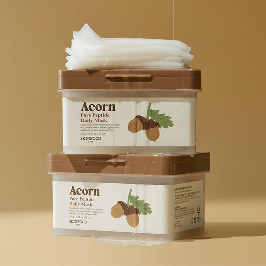 SKINFOOD Acorn Pore Peptide Daily Mask Sheet 30P