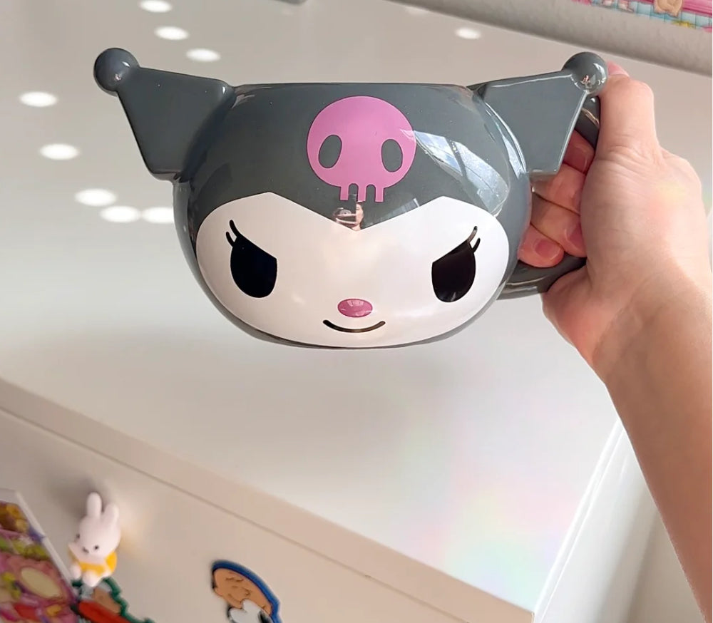 Sanrio Kuromi Ceramic 3D Sculpted Mug