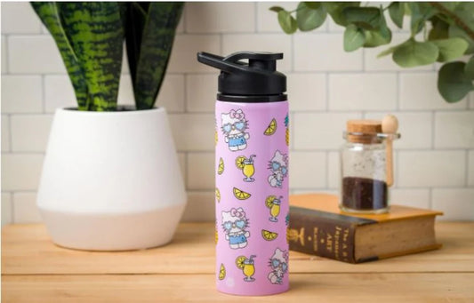 Hello Kitty Pineapples 25oz. Stainless Water Bottle