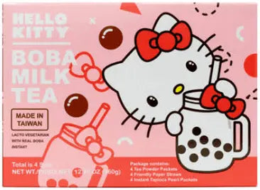 Hello kitty boba milk tea kit