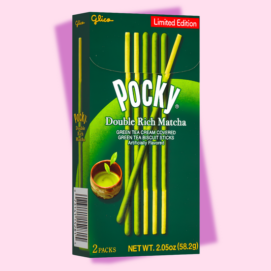 Pocky Matcha Green Tea Biscuit Sticks