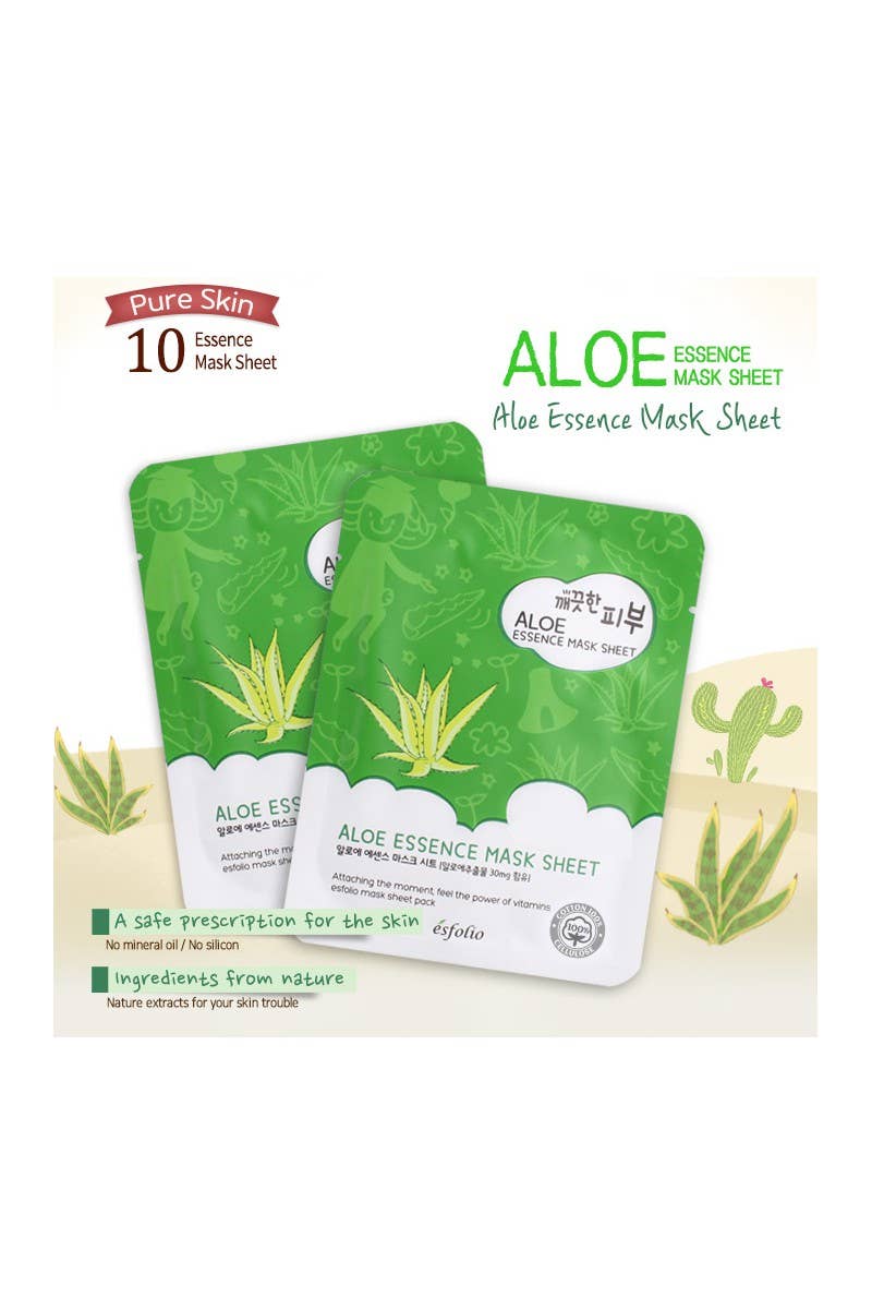 Esfolio Aloe Essence Sheet Mask