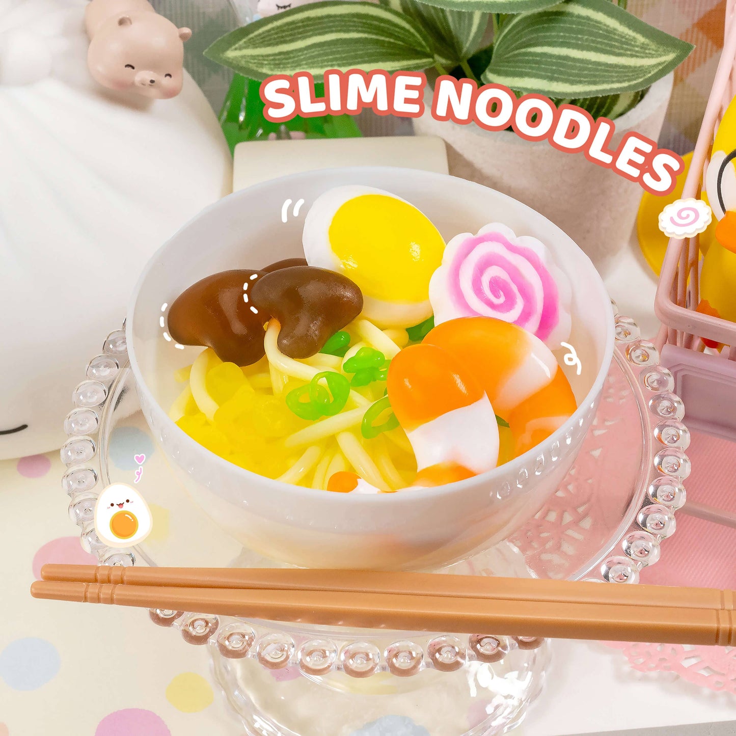 Kawaii Slime Co. Instant Ramen Noodles Slime Science Kit