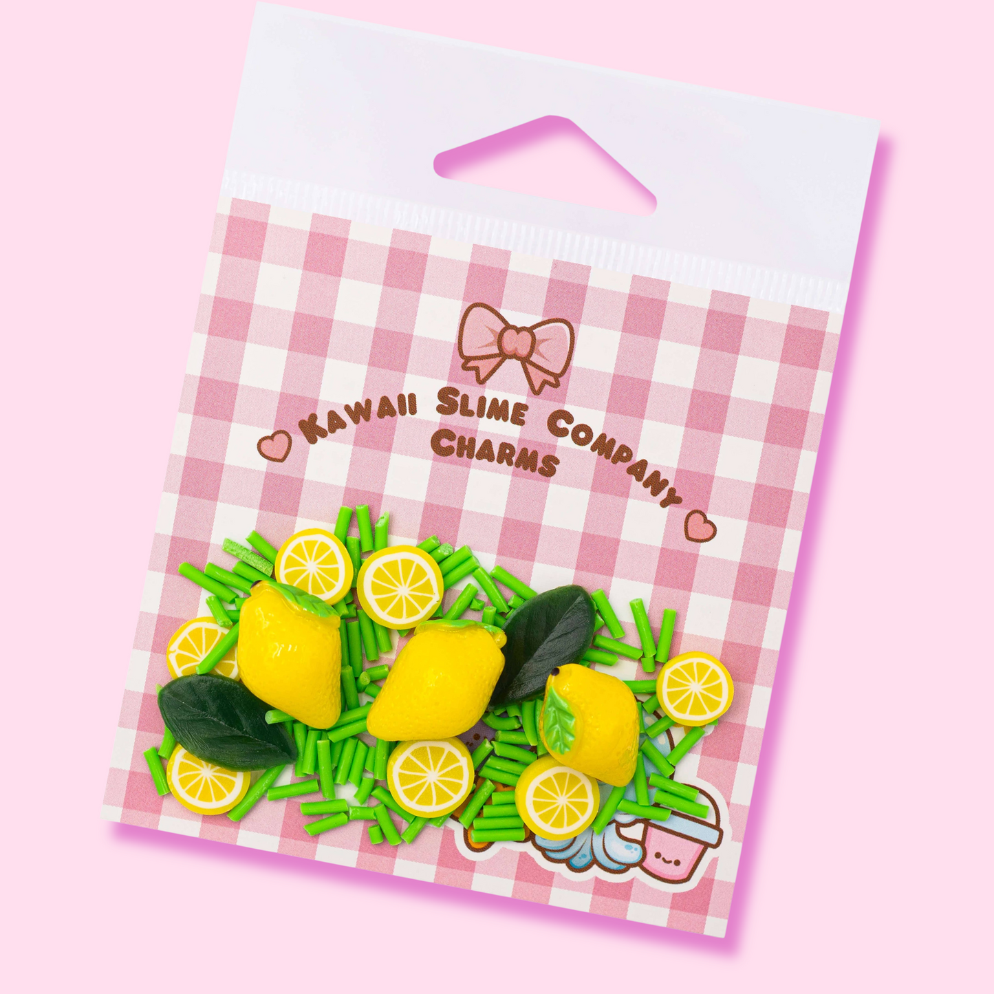 Kawaii Slime Toppers Limonata Slime Toppings Charm Bag