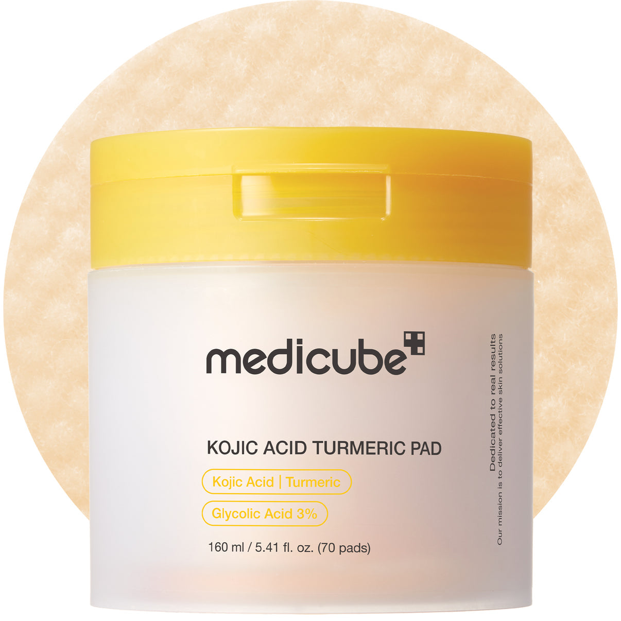 Medicube Kojic Acid Turmeric Toner Pad