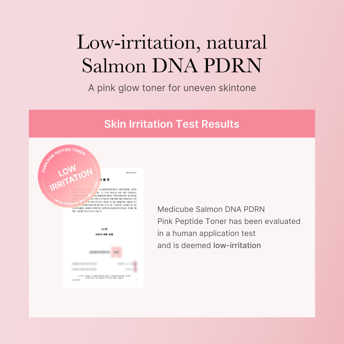 Medicube PDRN Pink Peptide Toner
