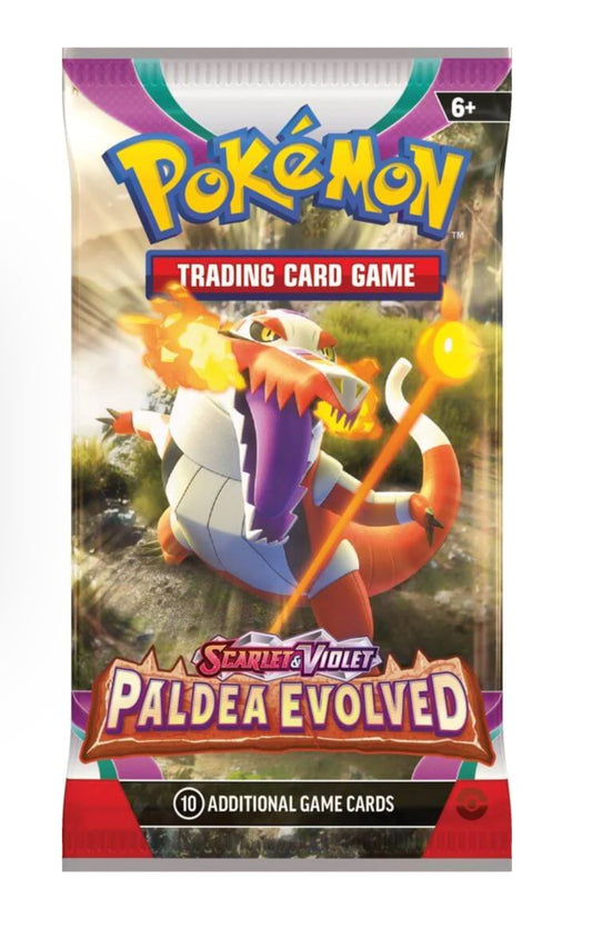 POKÉMON TCG Scarlet & Violet 2: Paldea Evolved Booster Pack