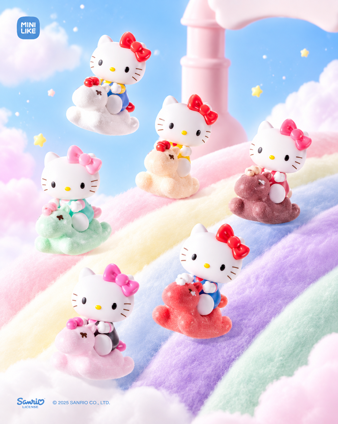 Moetch Hello Kitty Childlike Pony Series Moetch Bean Blind Bag