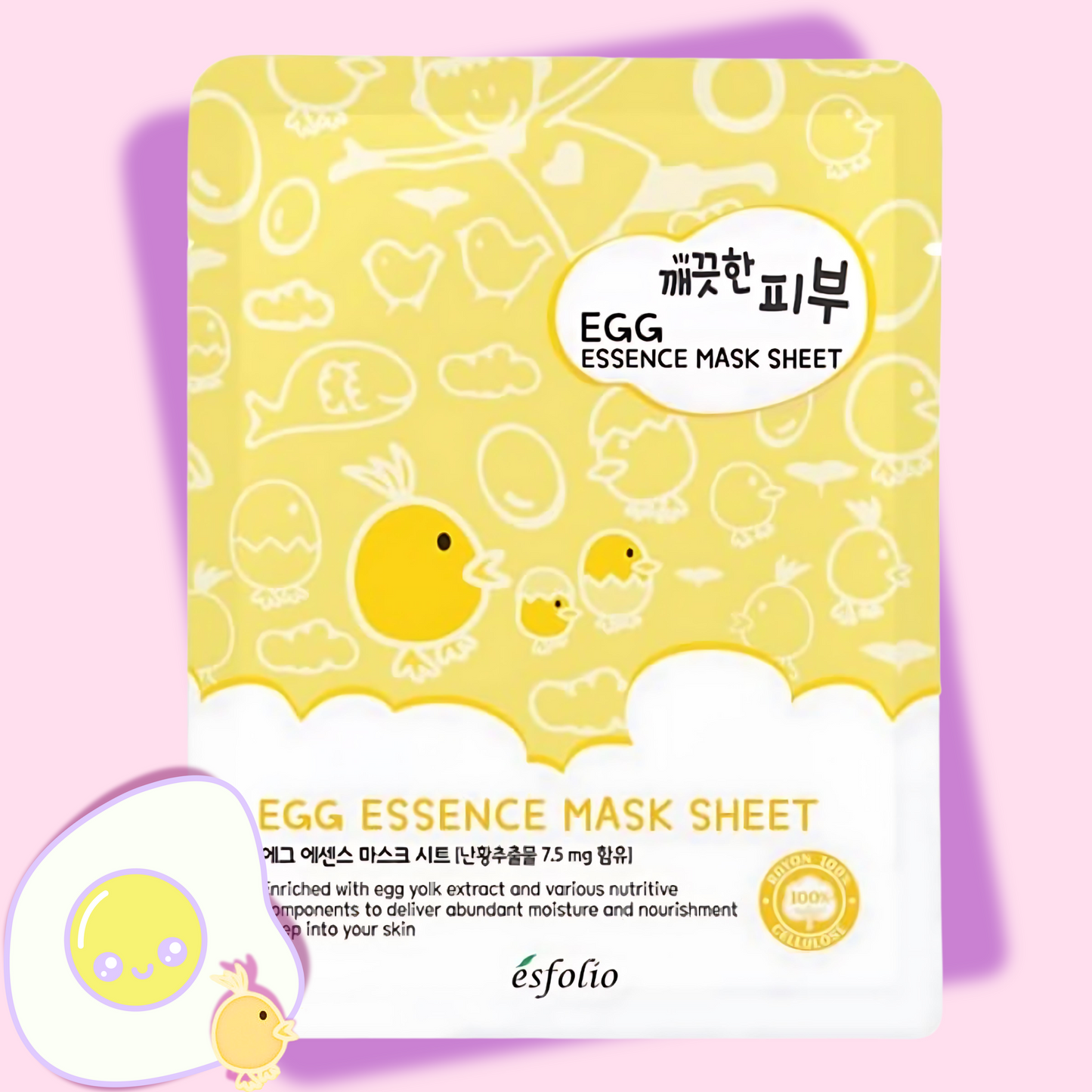 Esfolio Egg Essence Sheet Mask