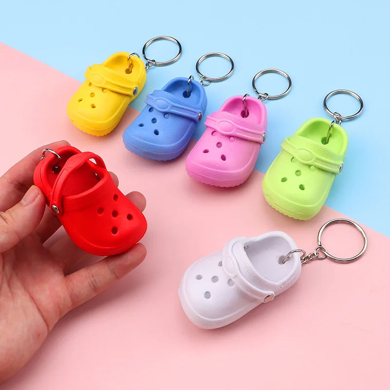 Mini Kawaii Clog Shoe Keychain